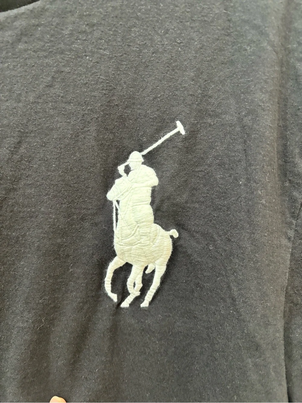 Polo Ralph Lauren Big Pony 3 Black Shirt Men’s Size XL